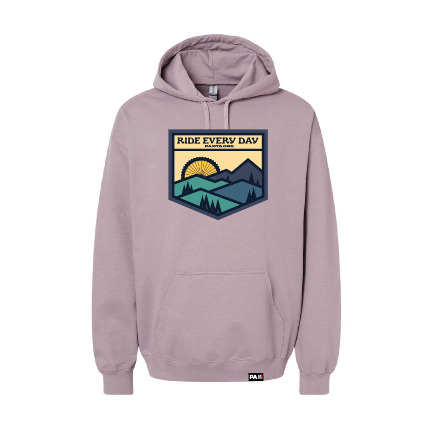 Hoodie - Ride Every Day - Lavender - Almost Gone! SALE!