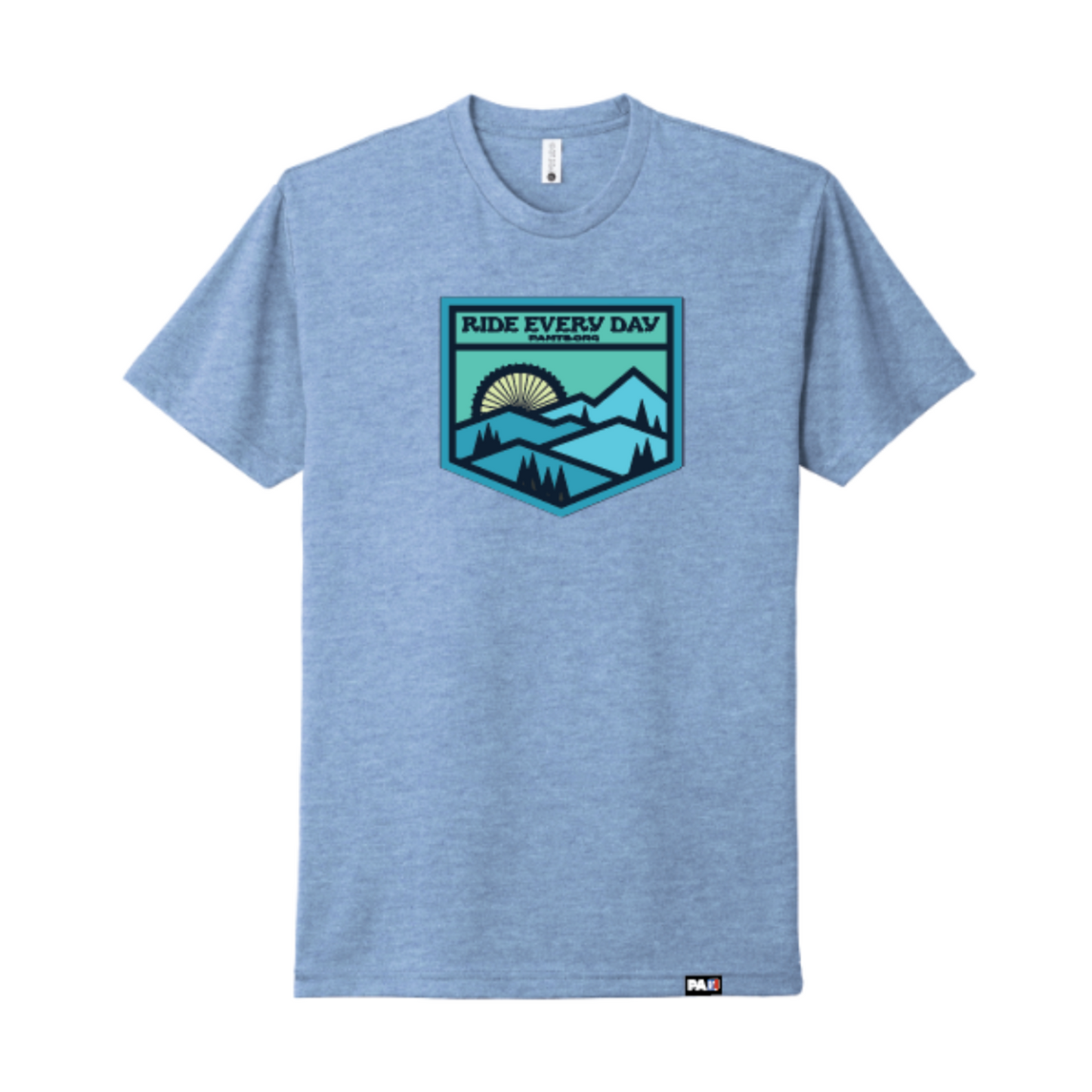 Tee - Ride Every Day - Blue - Last One! SALE!