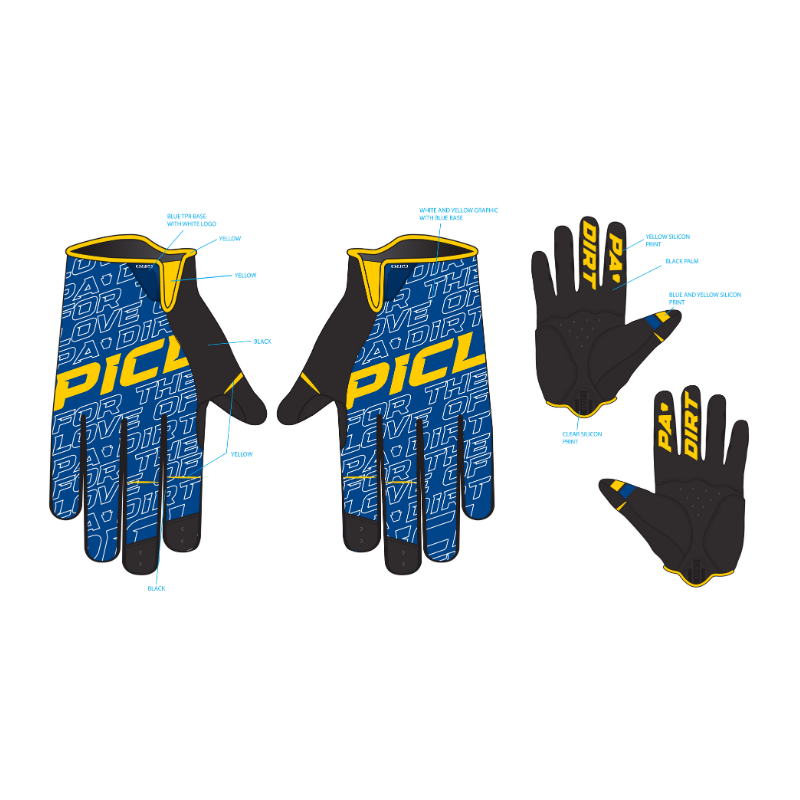 Gloves - Giro - Blue - SALE!