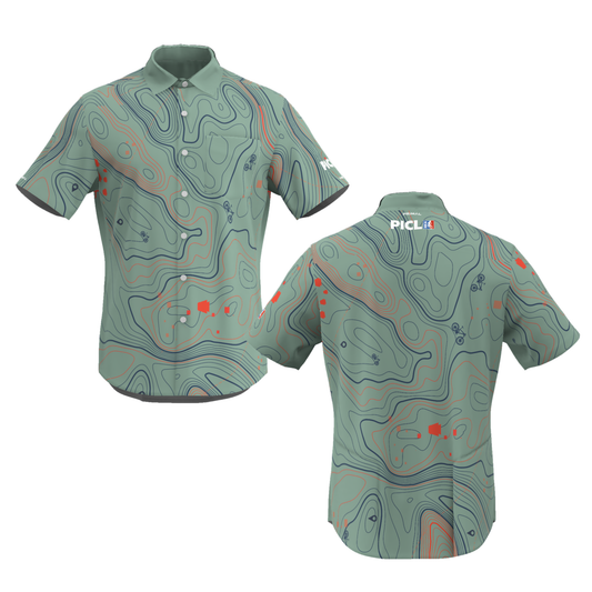 Primal Custom Button Shirt - Topo - Almost Gone!