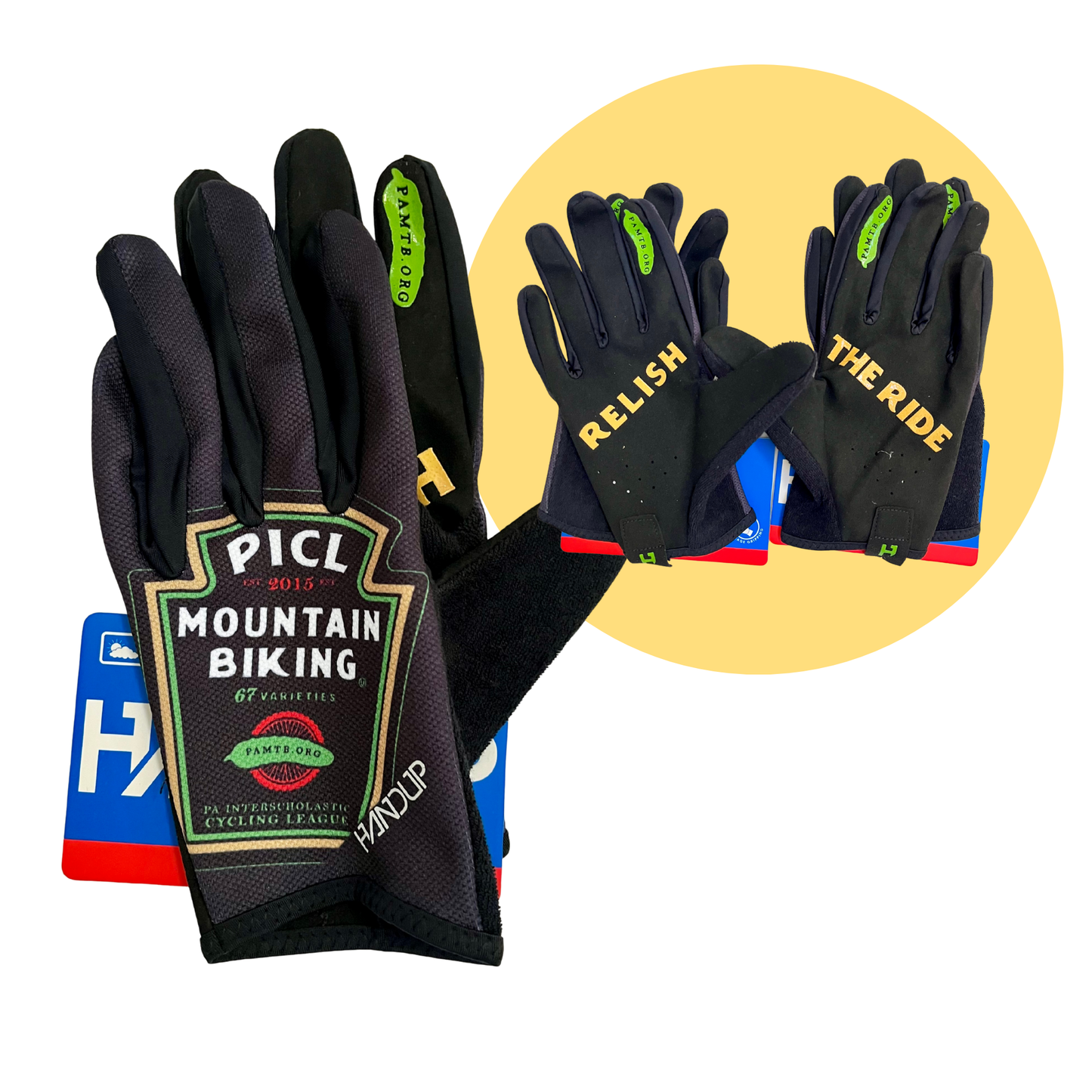 Gloves - HANDUP - Heinz - Black