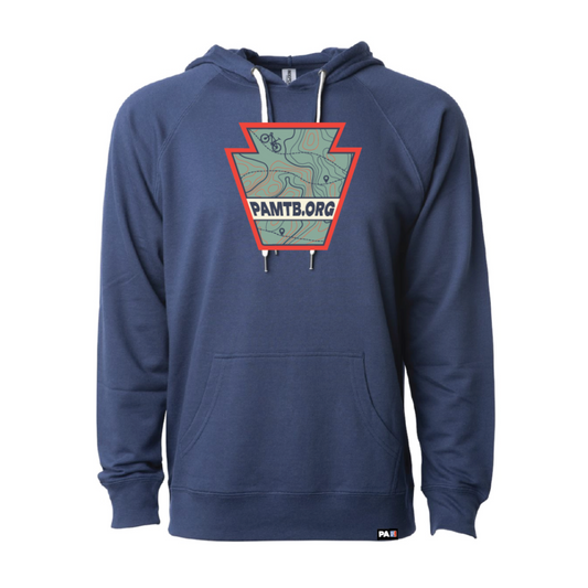 Hoodie - Topo Keystone - Indigo - Almost Gone!