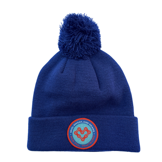 Beanie - Pom - Mud Sweat Gears - Assorted Colors