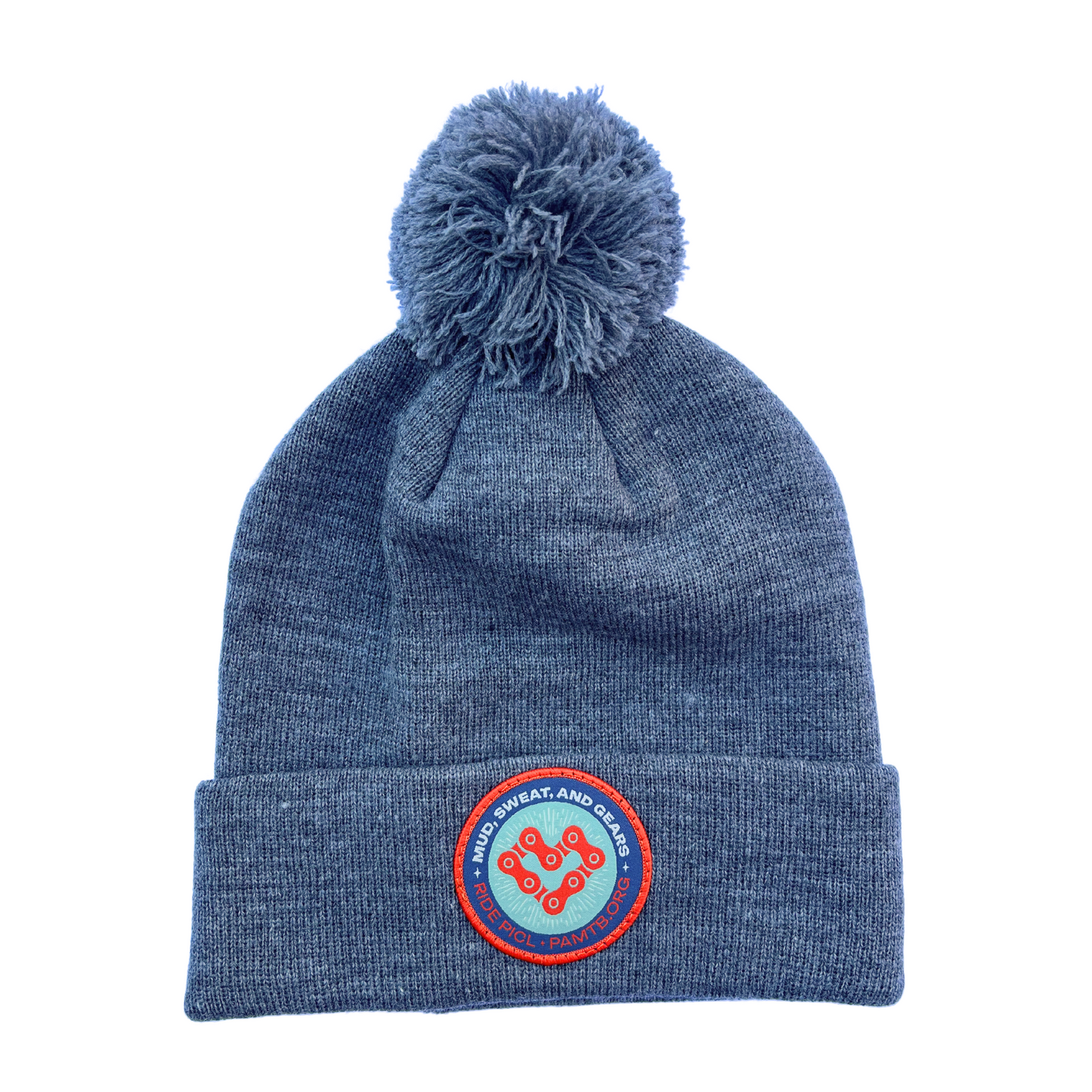 Beanie - Pom - Mud Sweat Gears - Assorted Colors