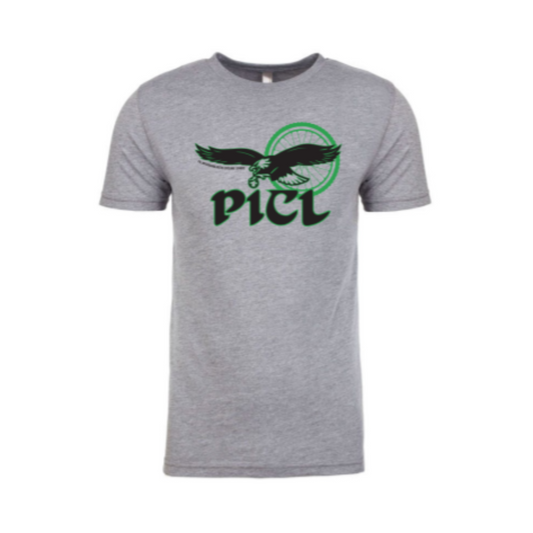 Tee - PICL Eagles - Grey - Almost Gone!