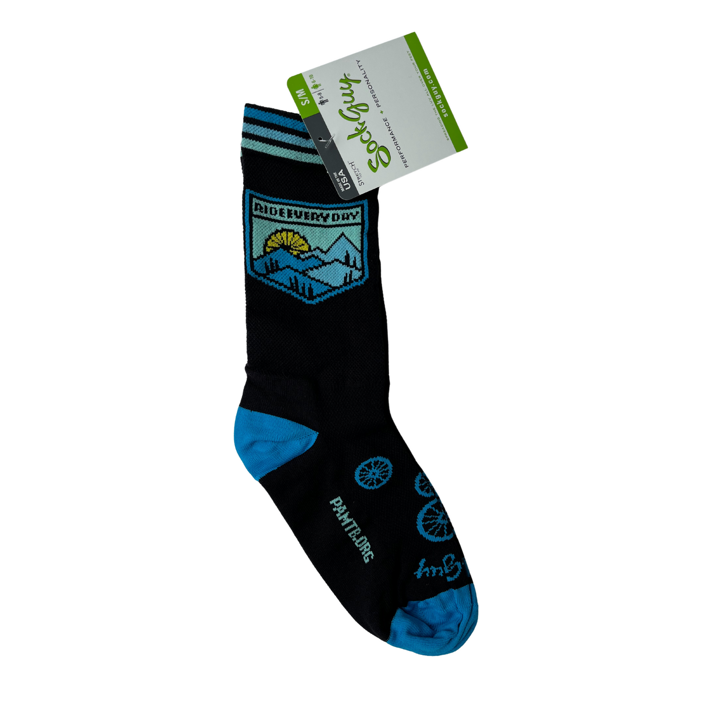 Socks - 6" Ride Every Day - Black