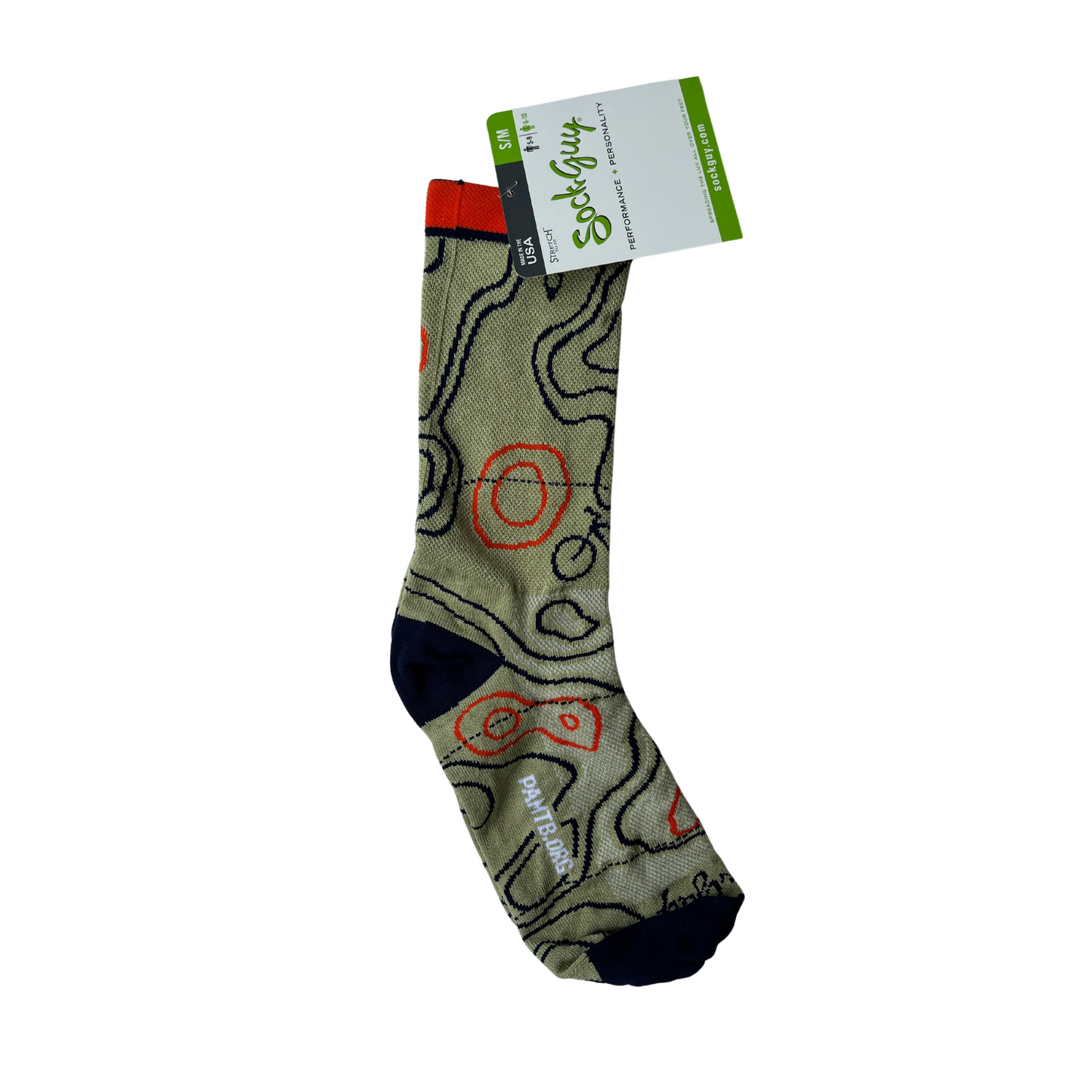 Socks - 6" Topo Keystone - Sage