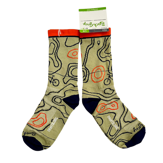 Socks - 6" Topo - Sage - Almost Gone!