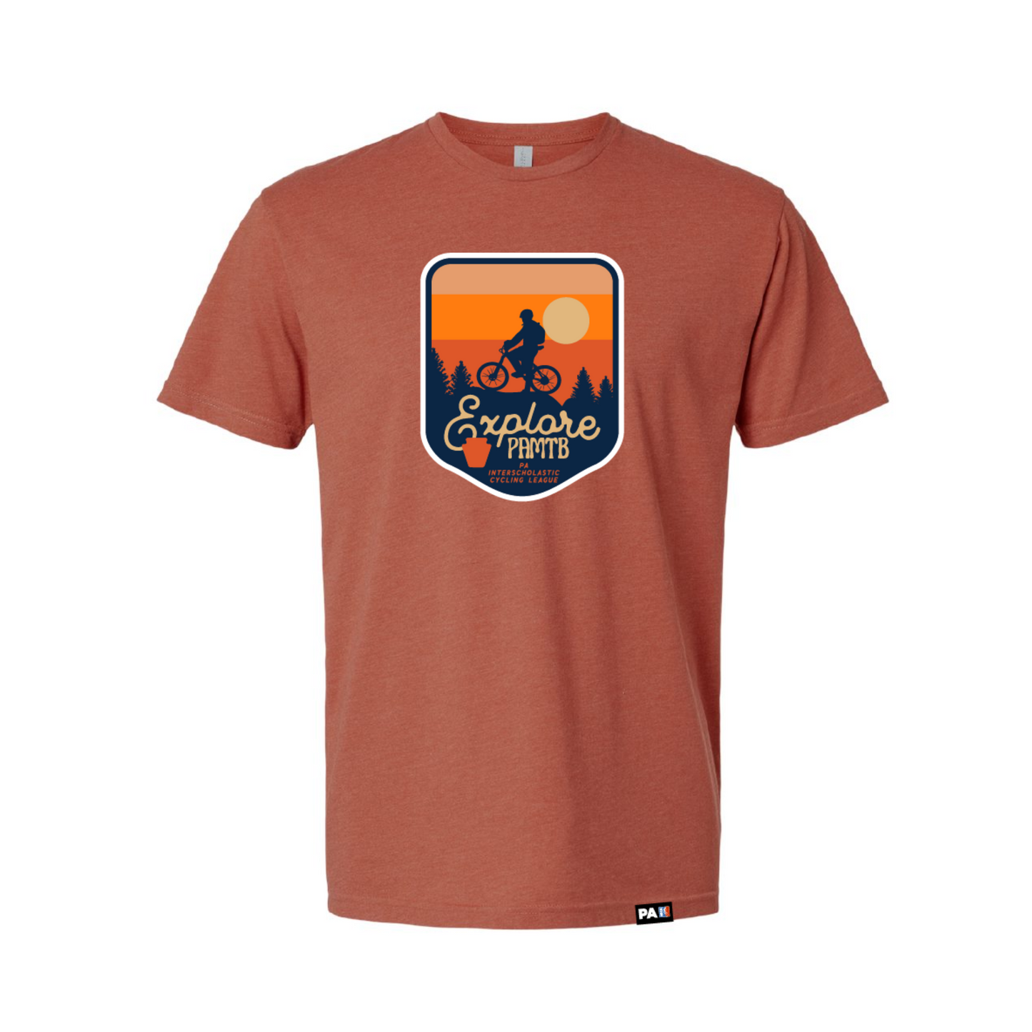 Tee - Explore - Orange - Last One - Large! SALE!