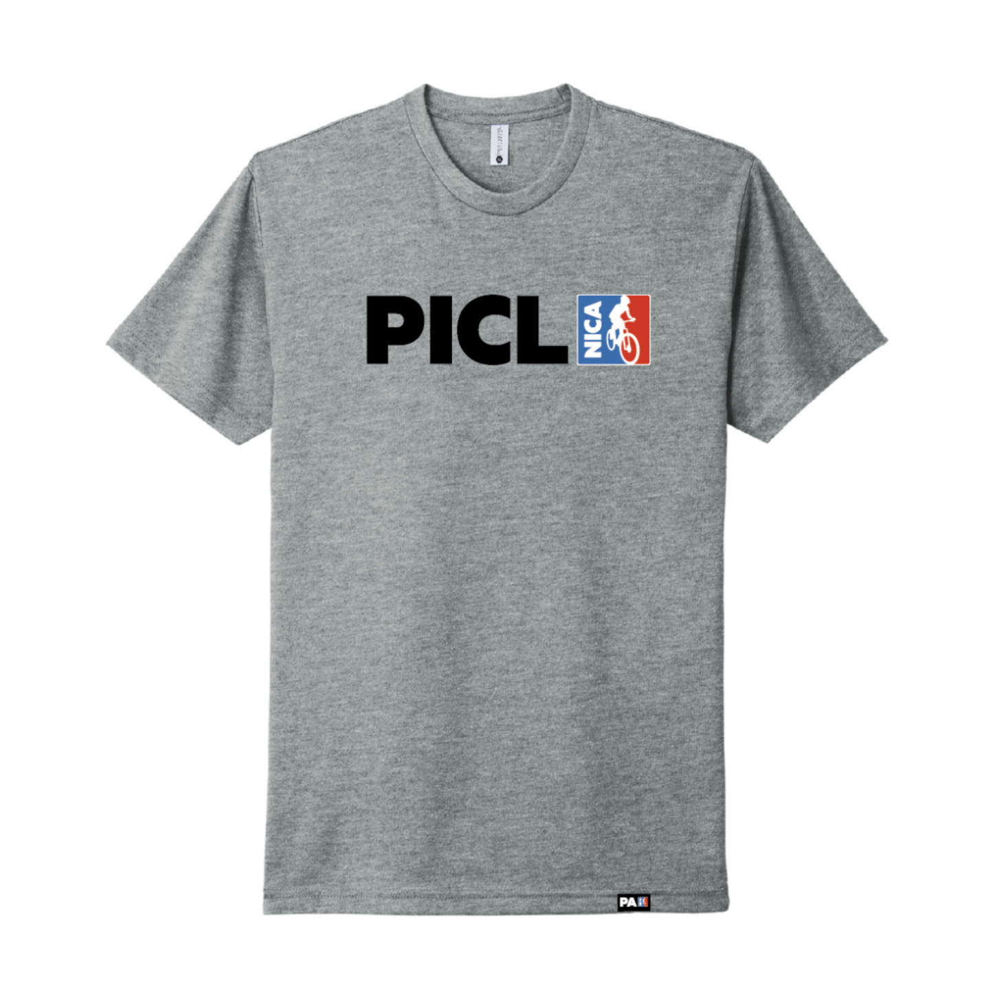 Tee - PICL-NICA - Heather Grey