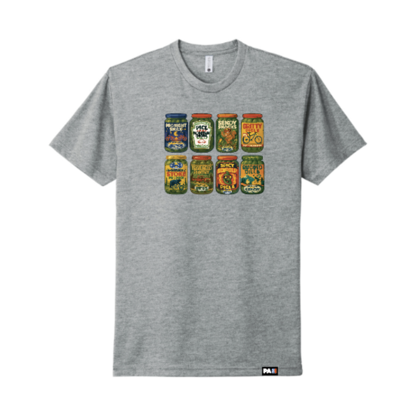 Tee - PICL Jars - Heather Gray - Large - Last One!