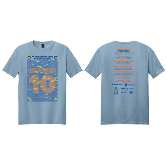 Season 10 Name Tee - Light Blue