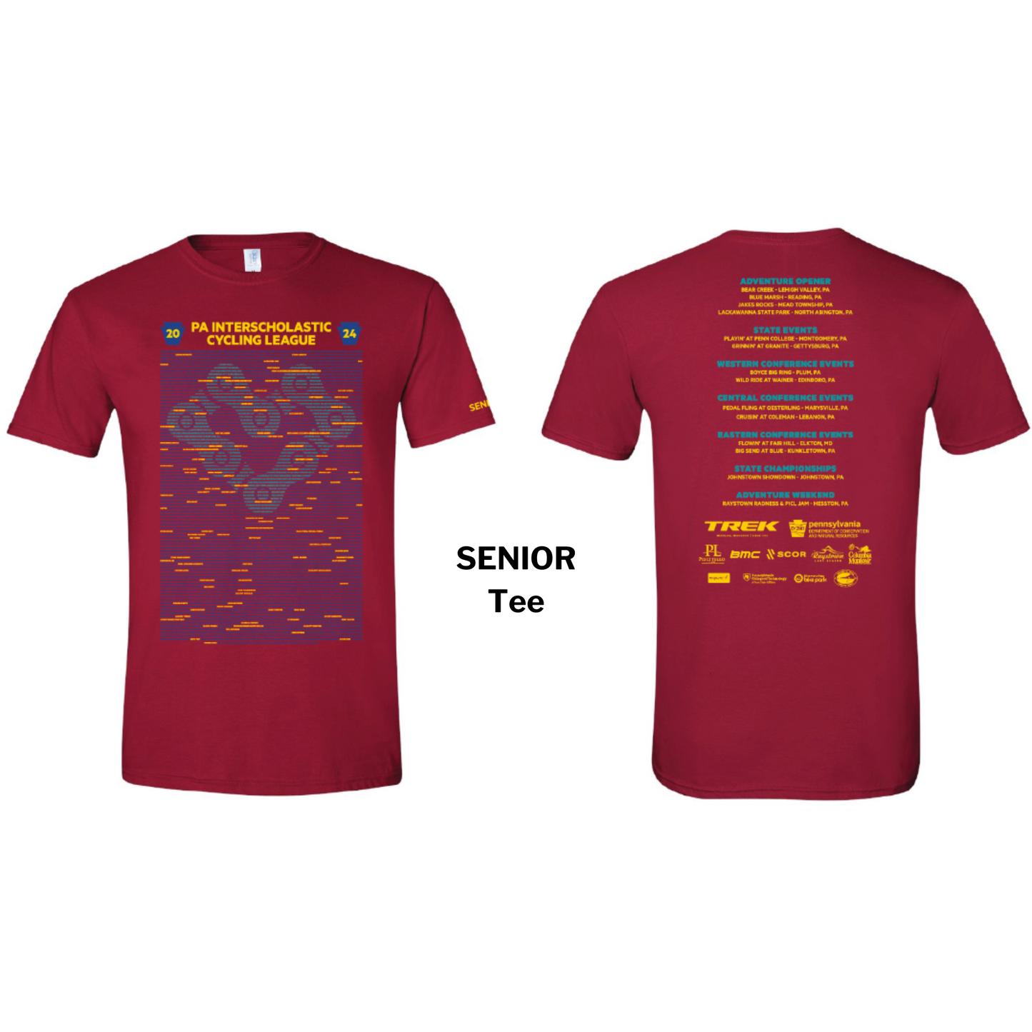 Tee - 2024 Season 9 SENIOR - Red