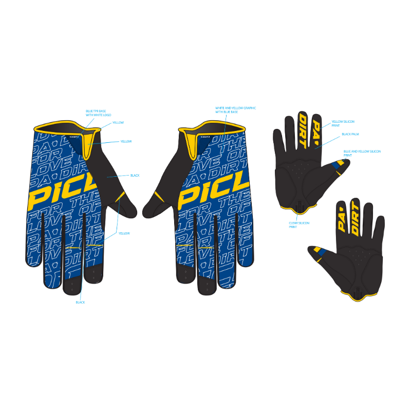 Gloves - Giro - Blue